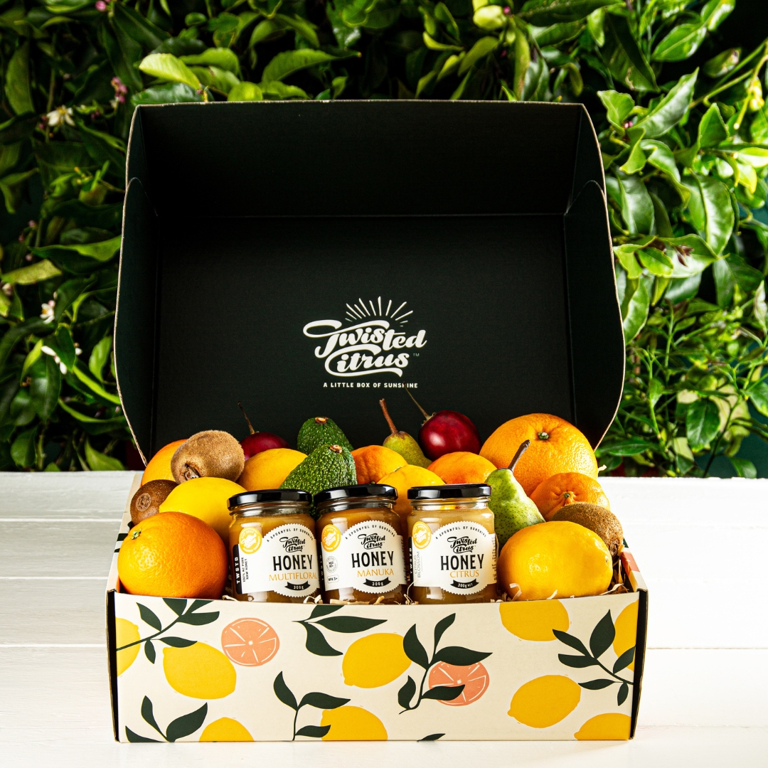 Buy Honey Trio Gift Box Online NZ - Twisted Citrus